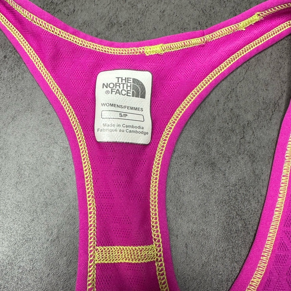 The North Face Fuchsia Flash Dry Racerback Tank - Picture 3 of 4
